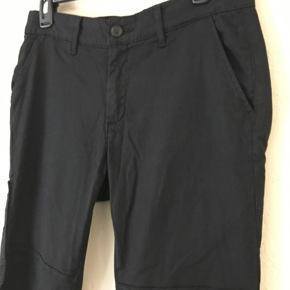 AG The Wyatt Utilitarian Slouchy Skinny Pant Size 27R Black Zipper Utility - Picture 2 of 9